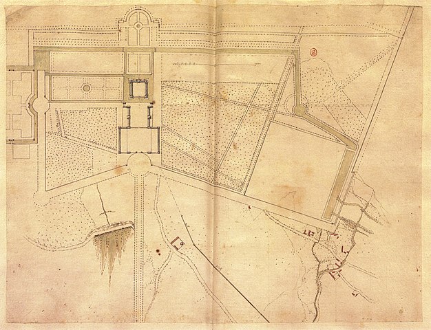 Chateau de Richelieu site plan