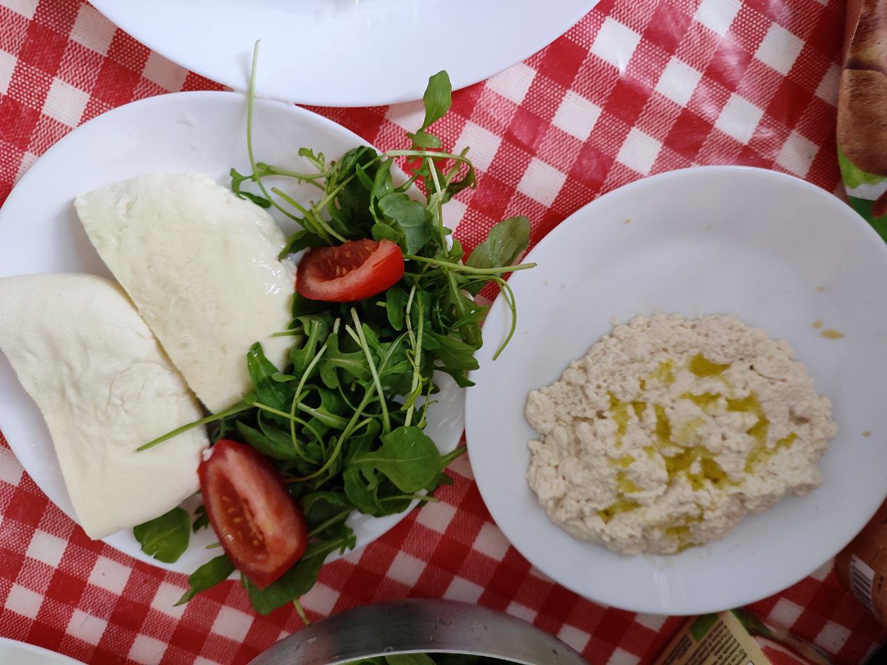 Cheese we made, akkawi, halloum, qarishe