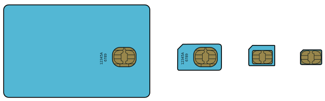 Sim card form factors