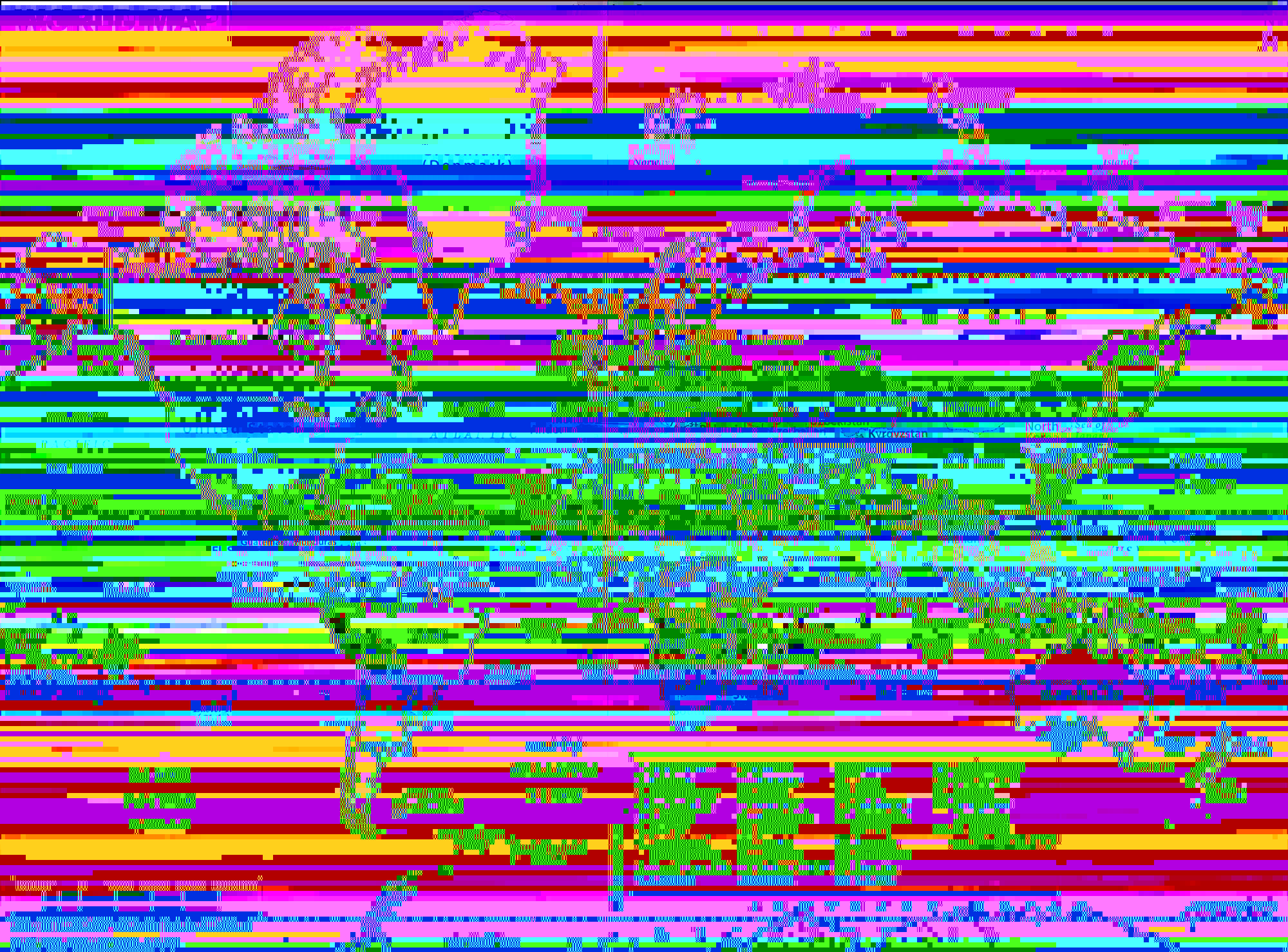 World Map, jpeg header SoS huffman table corruption