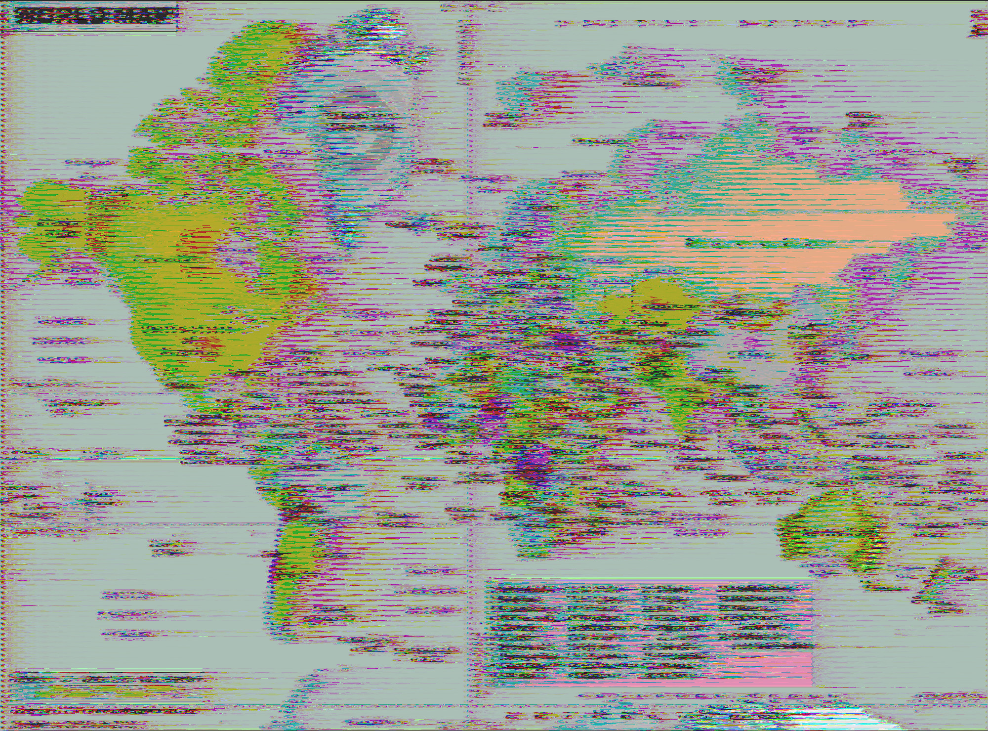 World Map, Sonification wahwah effect planar